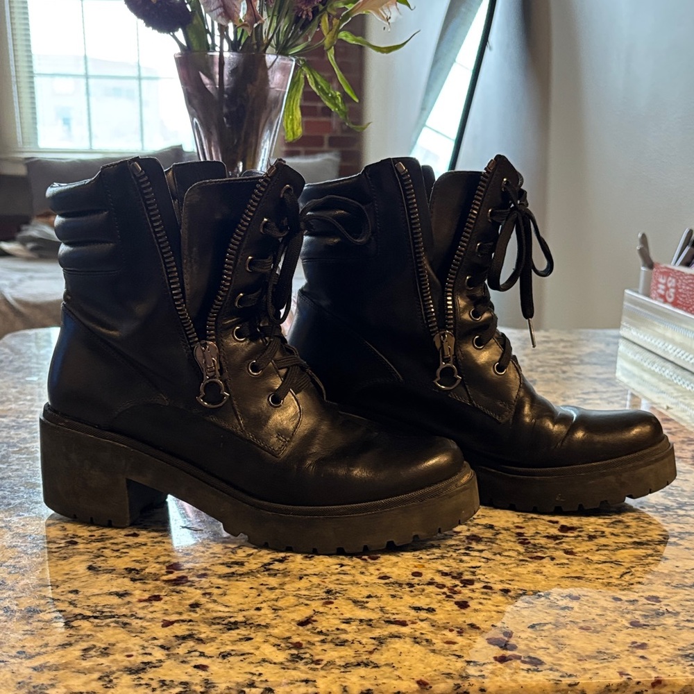 Moncler Black Viviene Boots